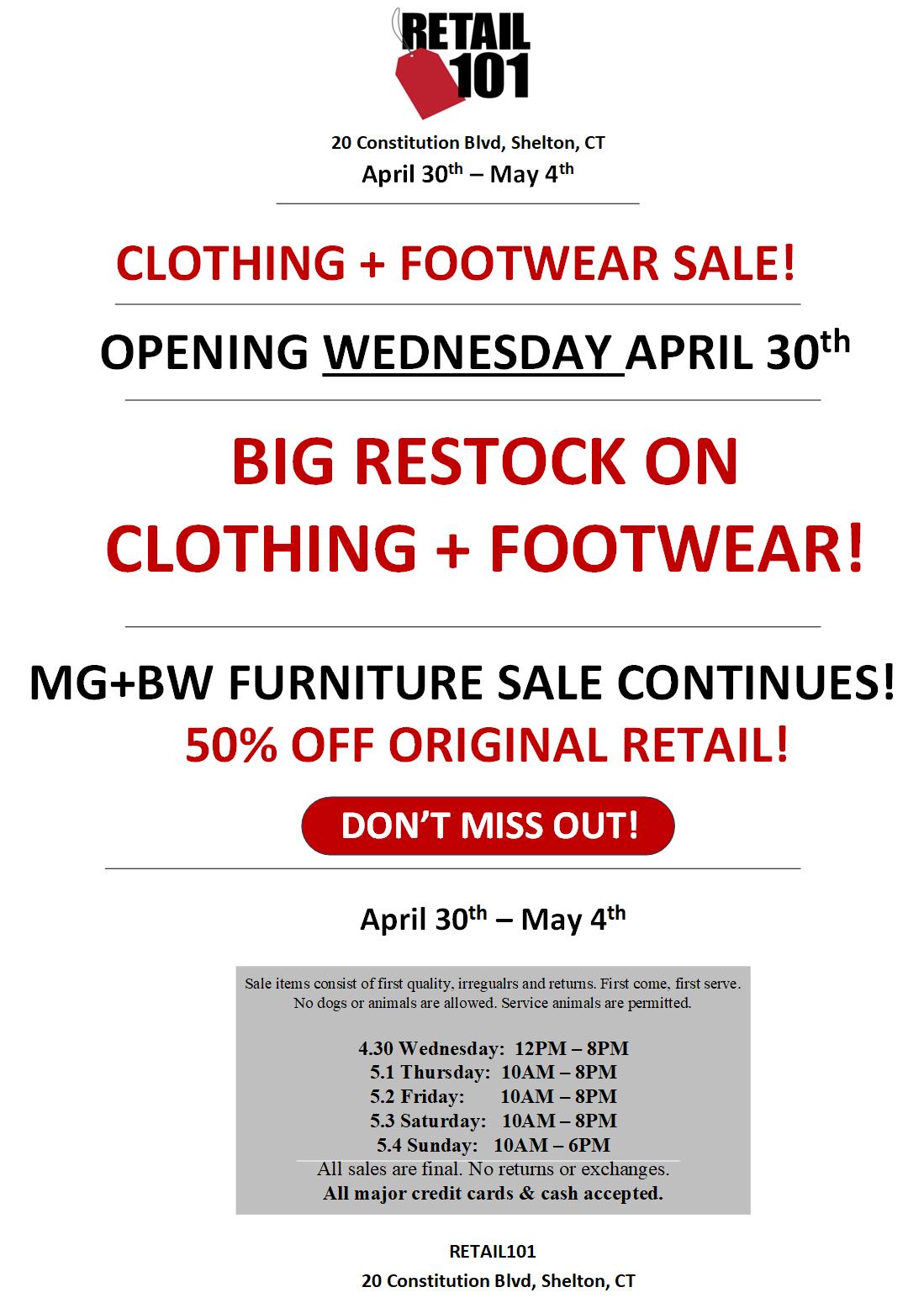 Retail101 Sale