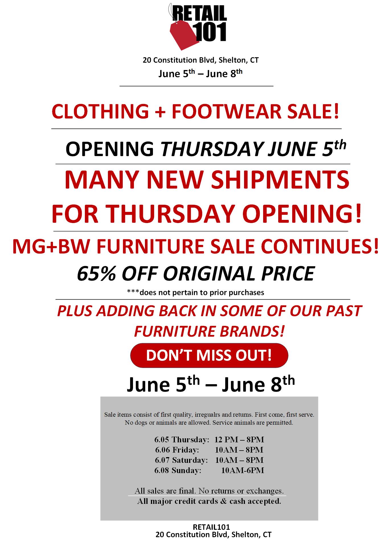 Retail101 Sale